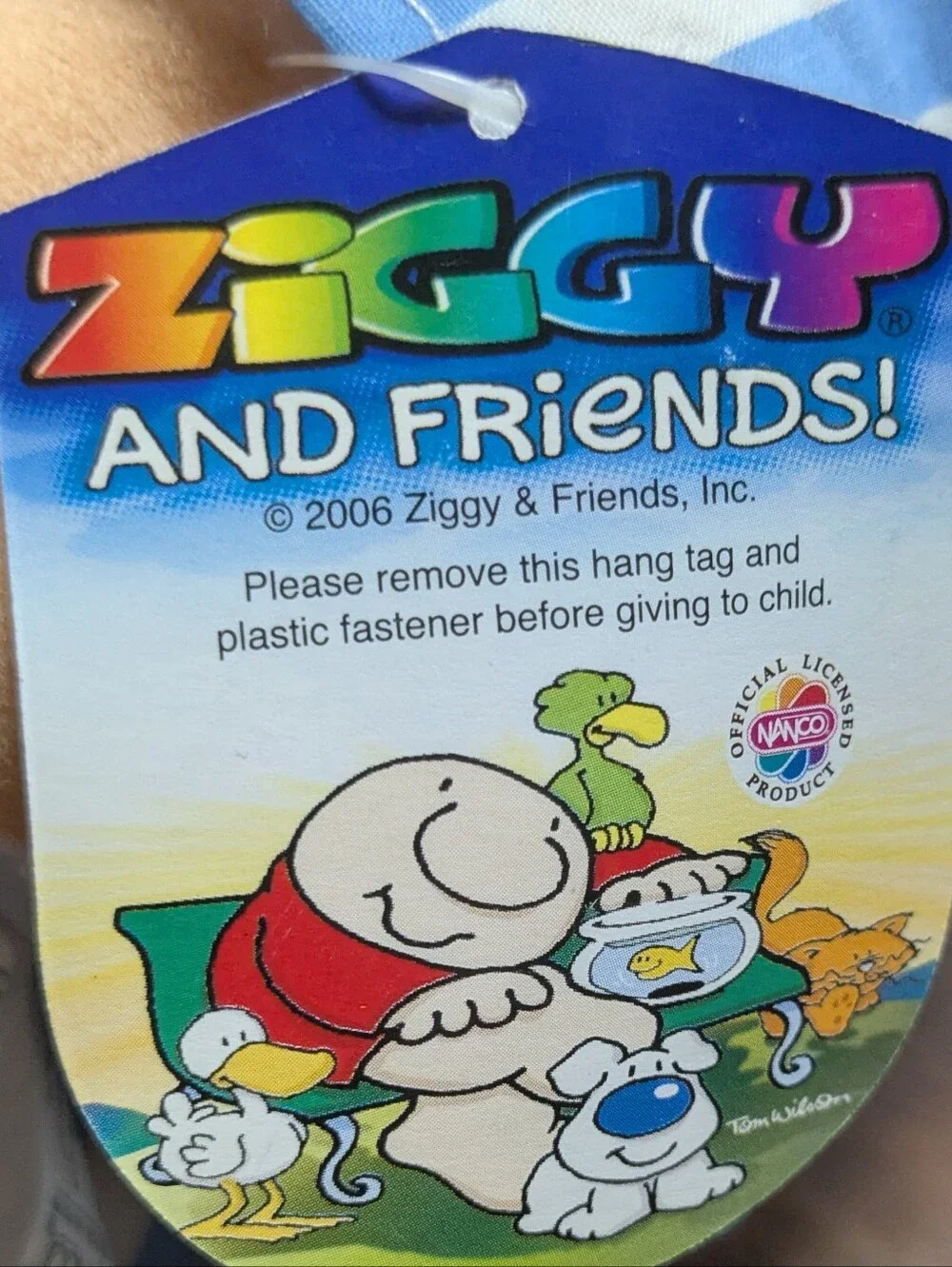 Ziggy soft plush